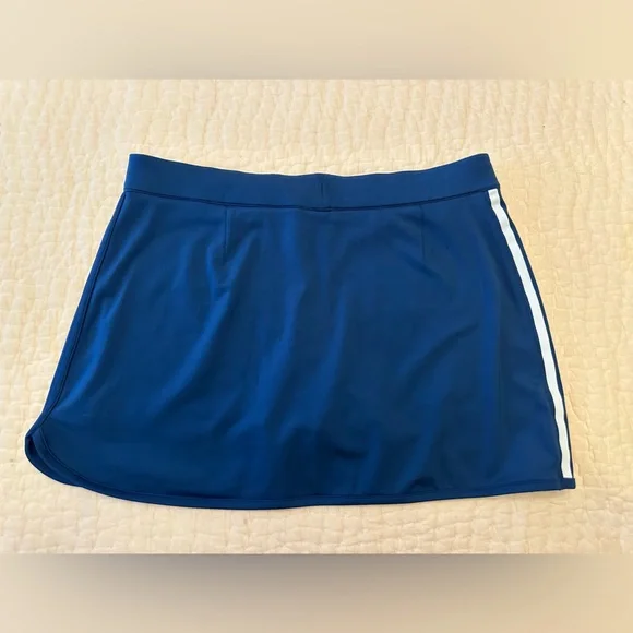 Lacoste Navy Skirt with Stripes - Picture 3 of 6